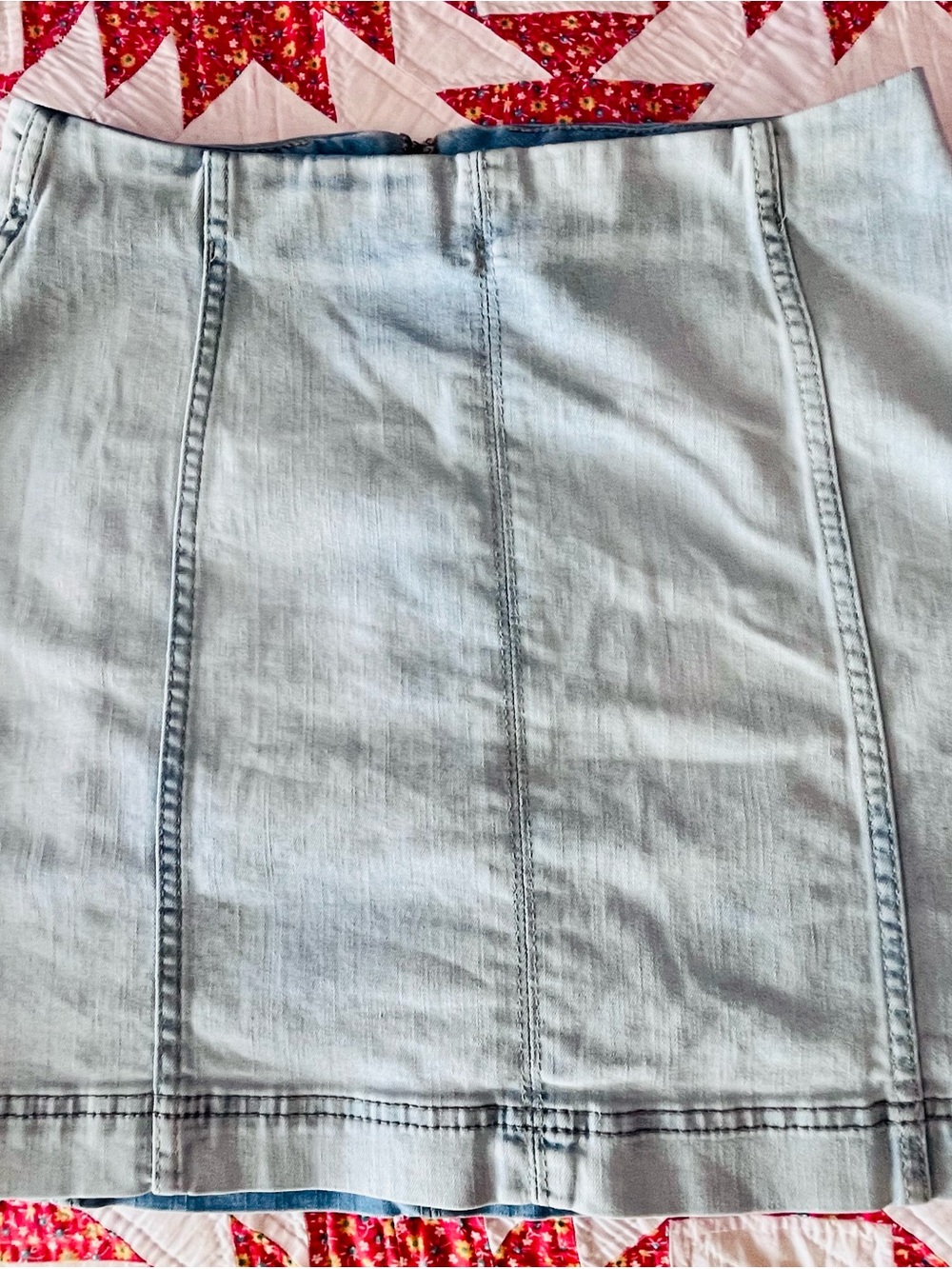 wild fable Light Blue Denim Mini Skirt